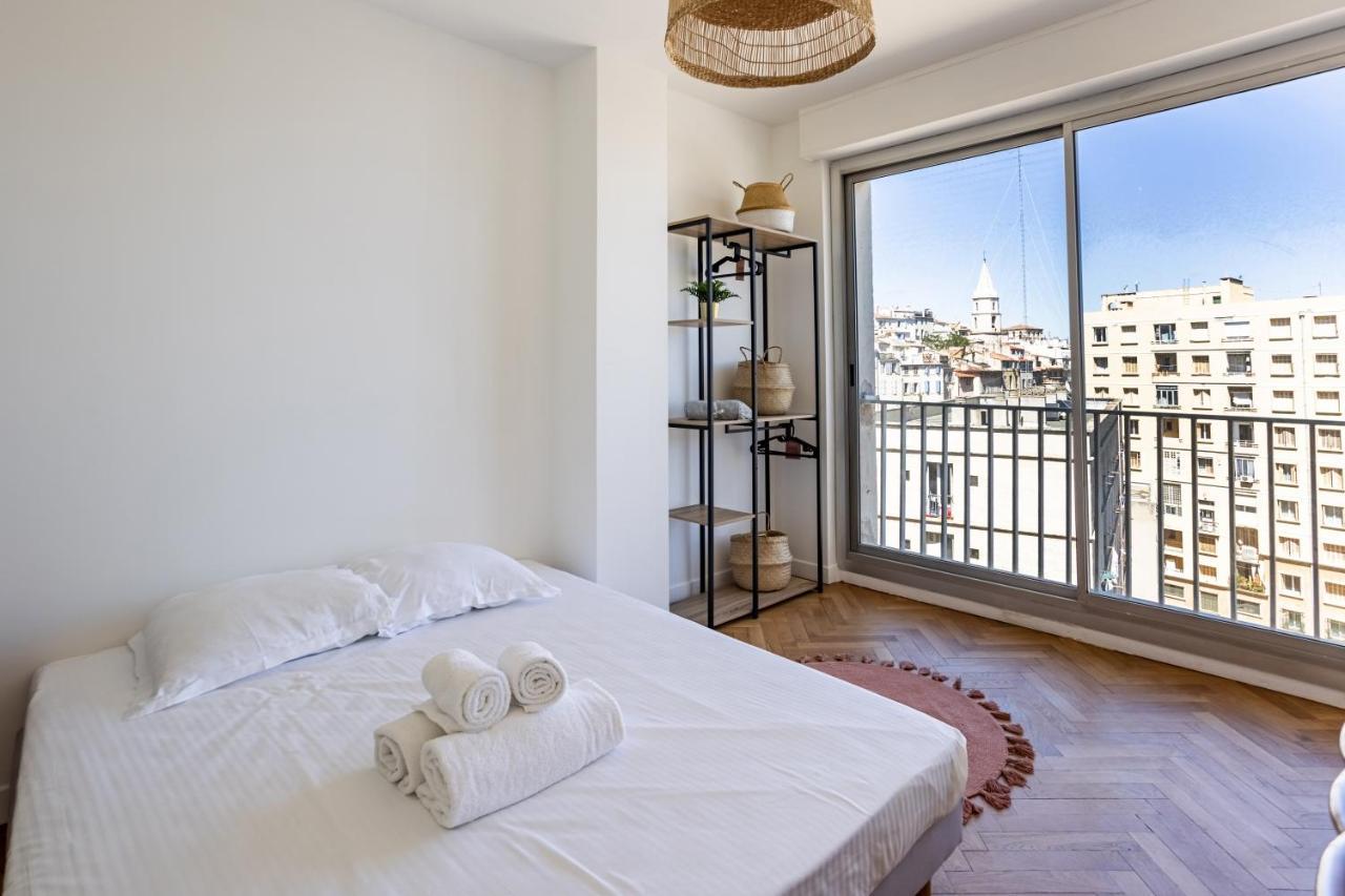 מרסיי La Phoceenne - Bel Appartement Avec Vue Idealement Situe מראה חיצוני תמונה